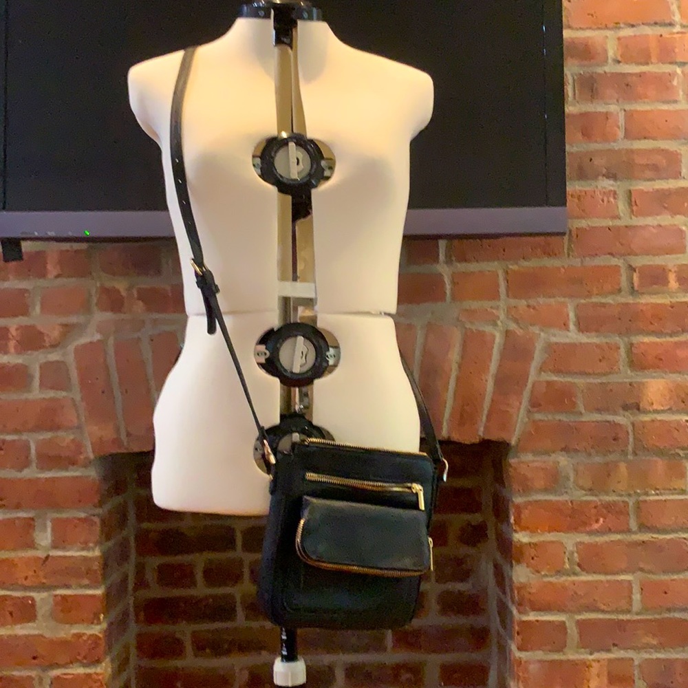 A New Day/Target faux leather black crossbody